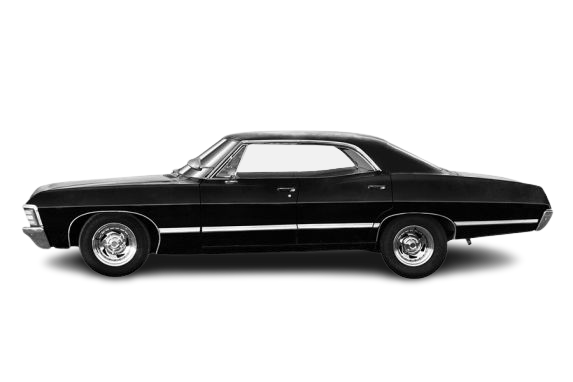 High Quality 1967 Chevy Impala Supernatural Blank Meme Template