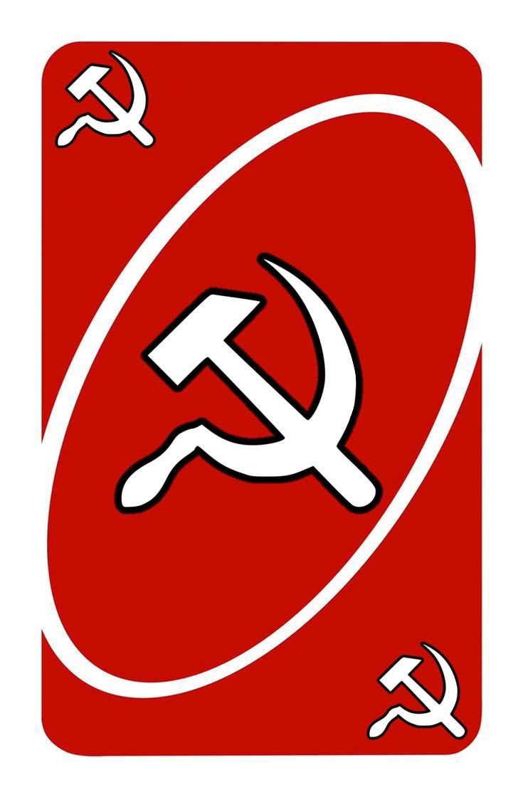Soviet Uno card Blank Meme Template