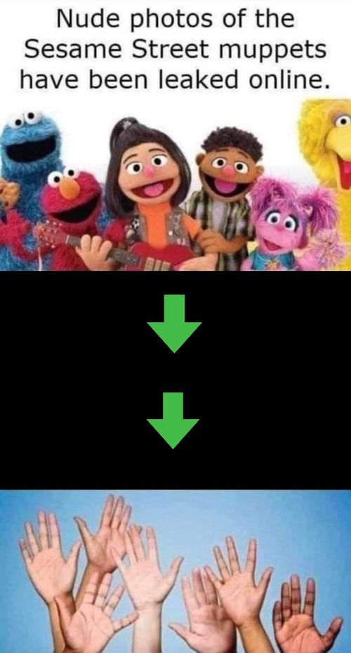 Nude Muppets | image tagged in muppets,nude,joke | made w/ Imgflip meme maker