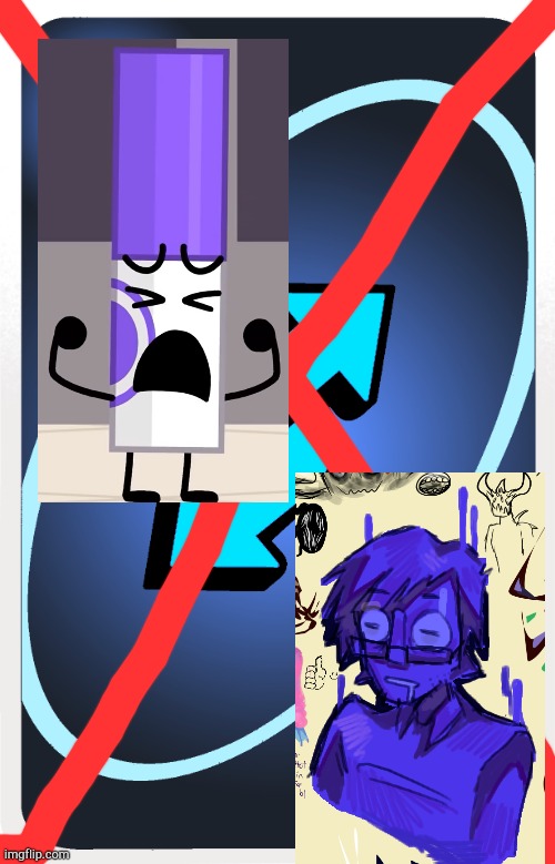 SkyDickLotion’s NO U Card | image tagged in skydicklotion s no u card,marker bfdi,bfdi,irl uksus,uksus,my singing monsters youtubers | made w/ Imgflip meme maker