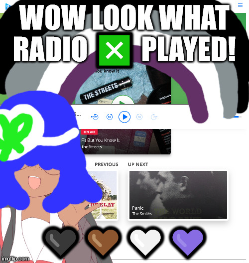 Fu shi yin means maths in mandarin | WOW LOOK WHAT RADIO ❎ PLAYED! 🖤🤎🤍💜 | image tagged in radio x,asexual memes,ace memes,memes,mike skinner will be ok today,morrisey will be ok today | made w/ Imgflip meme maker