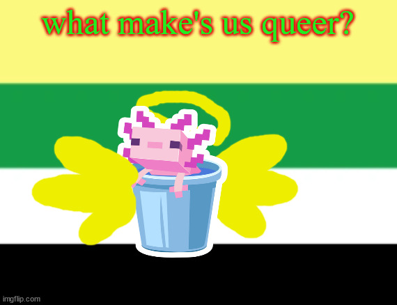 shor de tan means rug in mandarin | what make's us queer? | image tagged in queer as us | made w/ Imgflip meme maker