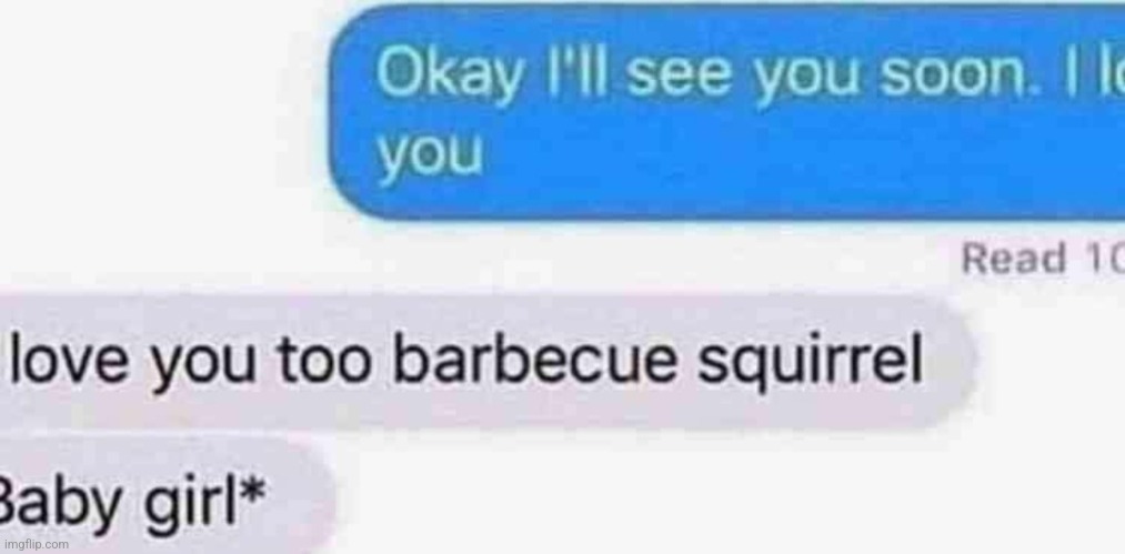 Barbecue squirrel | made w/ Imgflip meme maker