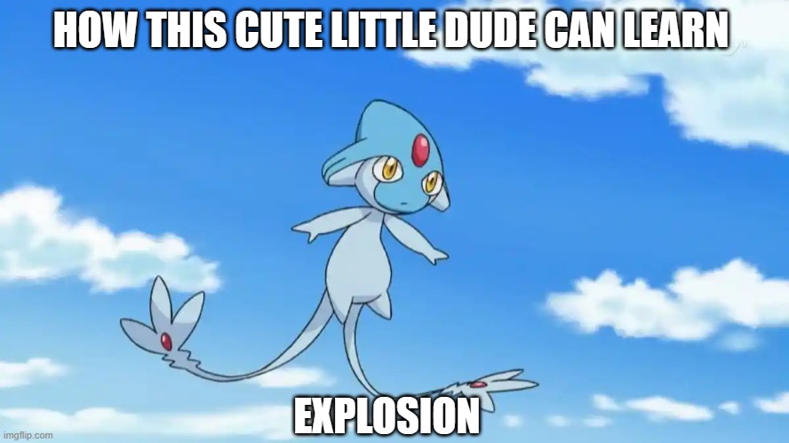game logic the correct answer | HOW THIS CUTE LITTLE DUDE CAN LEARN; EXPLOSION | image tagged in azelf,pokemon memes,pokemon,nintendo,game logic,explosion | made w/ Imgflip meme maker