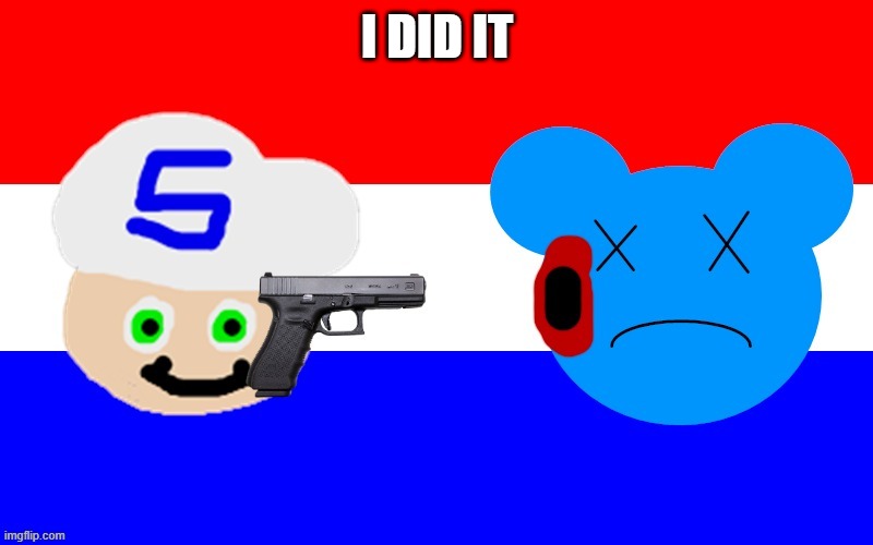 SVS Flag | I DID IT | image tagged in svs flag | made w/ Imgflip meme maker