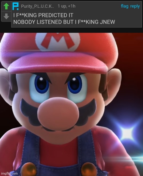 image tagged in mario saw what you deleted | made w/ Imgflip meme maker