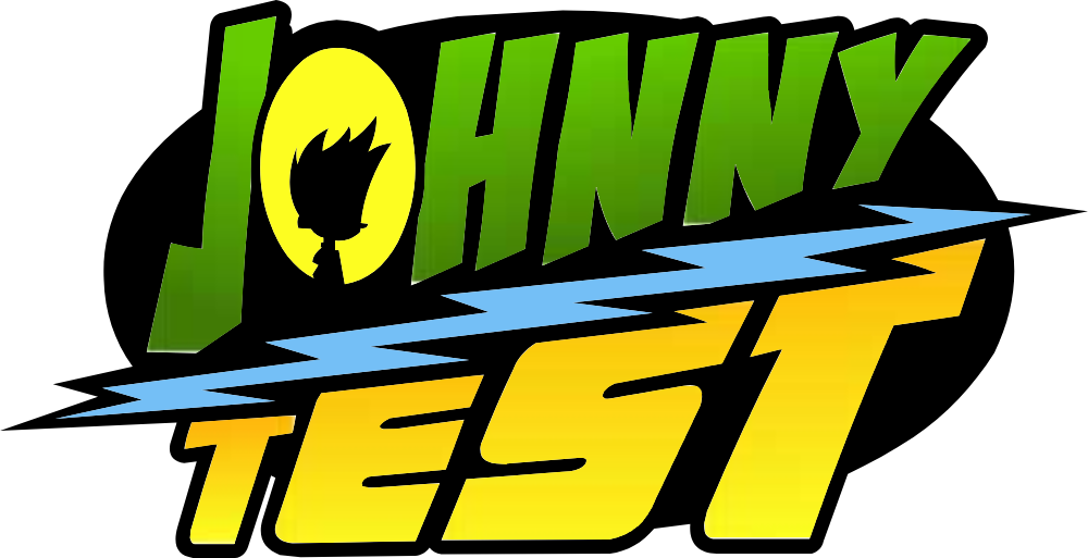 johnny test logo Blank Meme Template