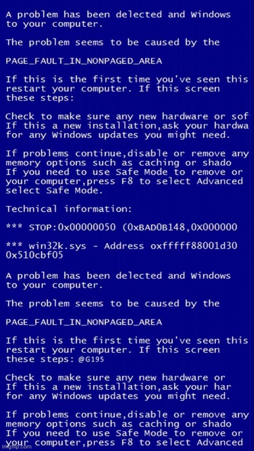 BSOD gibberish be like | image tagged in bsod engrish | made w/ Imgflip meme maker