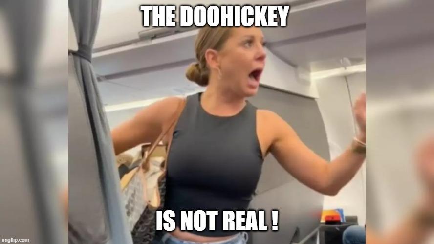 THE DOOHICKEY; IS NOT REAL ! | made w/ Imgflip meme maker