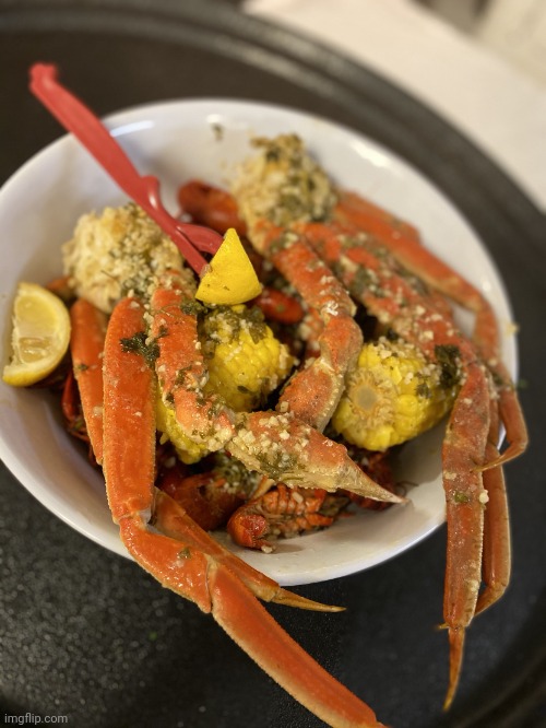 If yall get this to 50 upvotes a free bag of seafood boil will be delivered to ur homes in under 20 minutes | image tagged in seafood boil | made w/ Imgflip meme maker