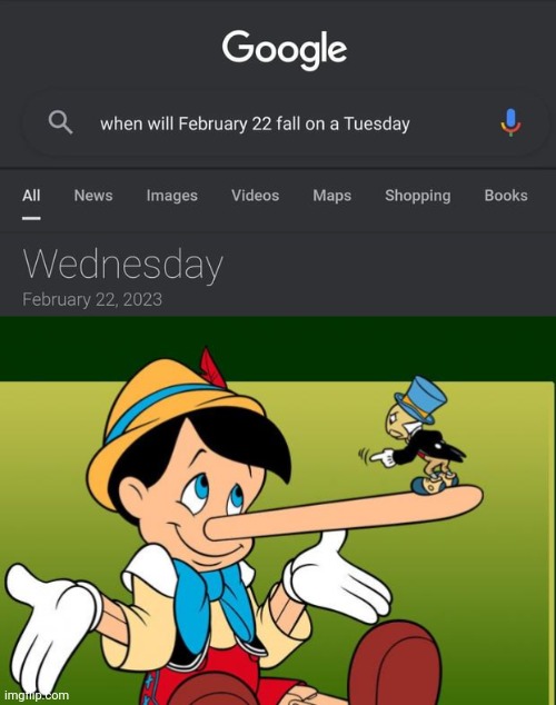 Wednesday | image tagged in liar,february,wednesday,tuesday,you had one job,memes | made w/ Imgflip meme maker
