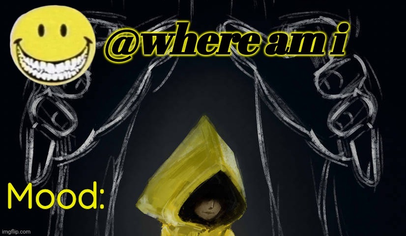 Where.am.i announcement template Blank Meme Template