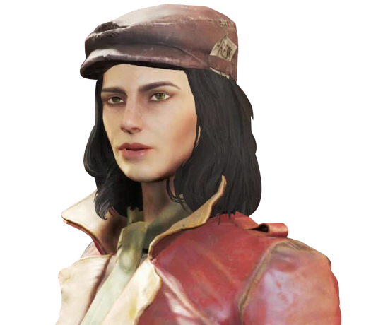 High Quality Piper Wright Fallout Four Transparent Background Blank Meme Template