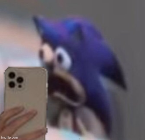 Traumatised Sonic | image tagged in traumatised sonic | made w/ Imgflip meme maker
