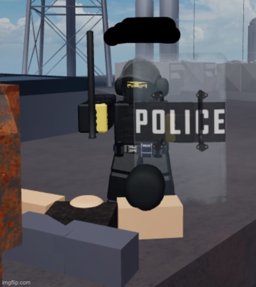 Police brutality ? | image tagged in roblox,police brutality | made w/ Imgflip meme maker
