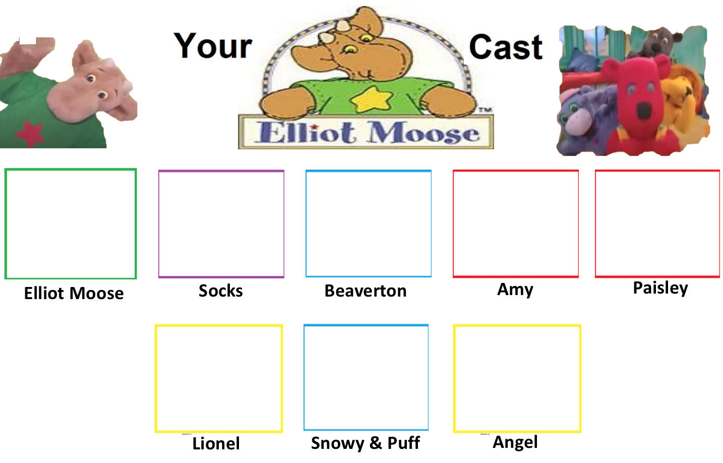 Elliot Moose Blank Meme Template