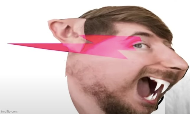 Kill it with fire | image tagged in mrbeast,cursed,cursed image,logo,mrbeast logo | made w/ Imgflip meme maker