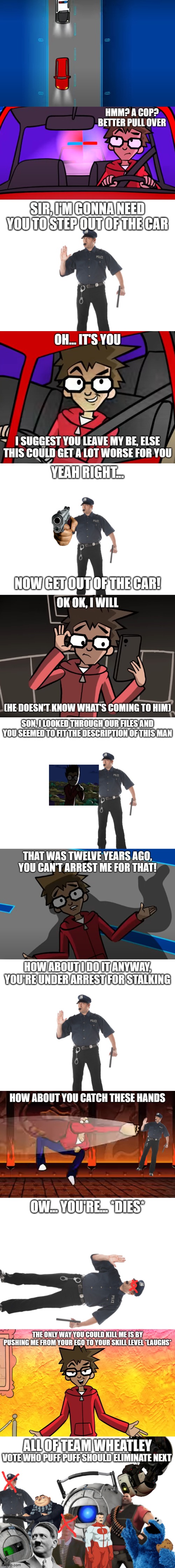 Part 2: The Cop | made w/ Imgflip meme maker