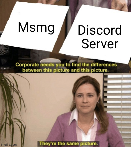 I am fully prepared to block anything that comes my way | Discord Server; Msmg | image tagged in coorperate needs to find,discord,msmg,funny,so true,attack | made w/ Imgflip meme maker