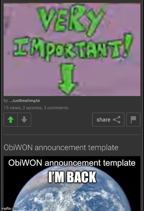 It really was Important | made w/ Imgflip meme maker