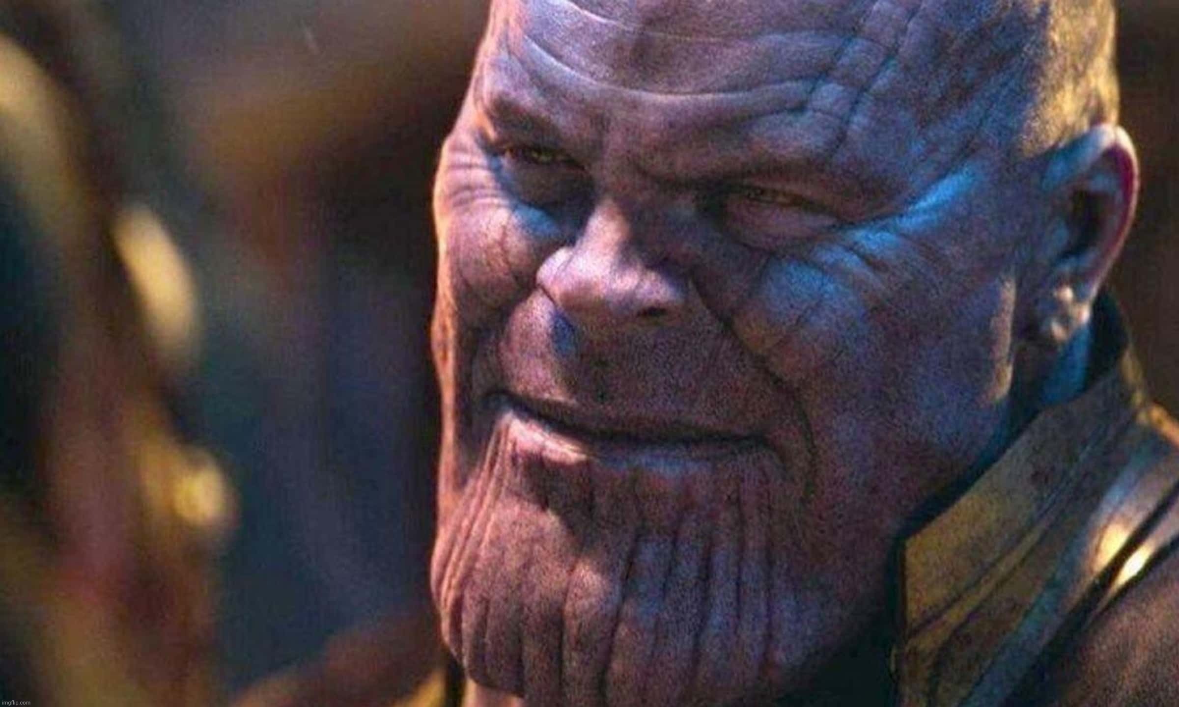 image tagged in thanos,thanos crying,thanos sad | made w/ Imgflip meme maker