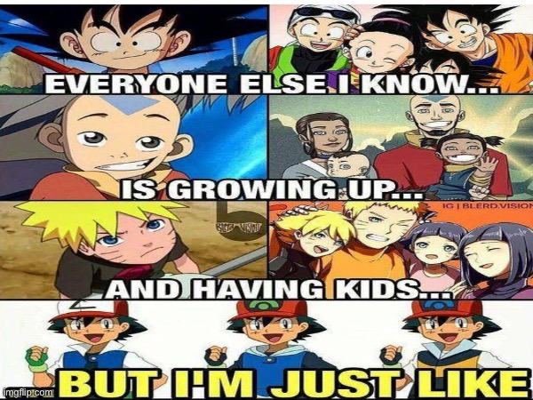 image tagged in naruto,dbz,avatar the last airbender,memes | made w/ Imgflip meme maker