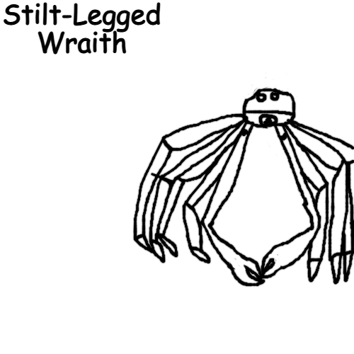 Stilt-Legged Wraith Blank Meme Template