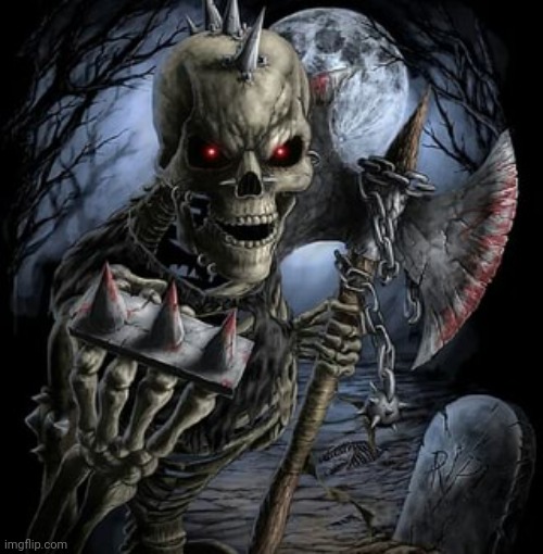 badass skeleton | image tagged in badass skeleton | made w/ Imgflip meme maker