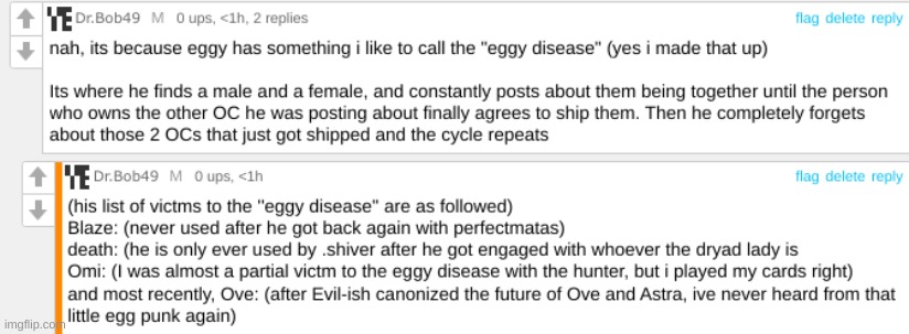 the eggy disease and its victms | made w/ Imgflip meme maker
