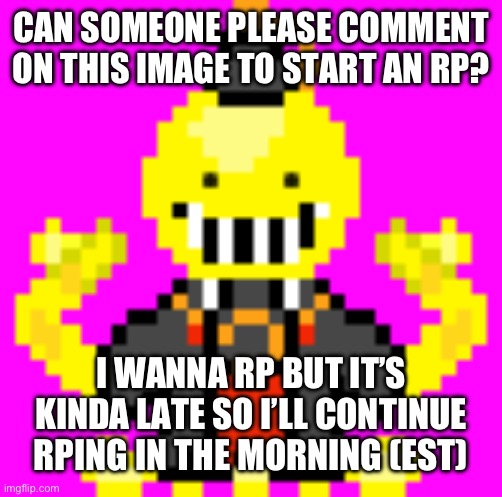 Rp with Pixelsensei, the ai version of the octopus from assassination classroom. | CAN SOMEONE PLEASE COMMENT ON THIS IMAGE TO START AN RP? I WANNA RP BUT IT’S KINDA LATE SO I’LL CONTINUE RPING IN THE MORNING (EST) | image tagged in koropixel | made w/ Imgflip meme maker