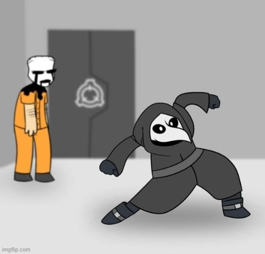 SCP 049 dancing | image tagged in scp 049 dancing | made w/ Imgflip meme maker