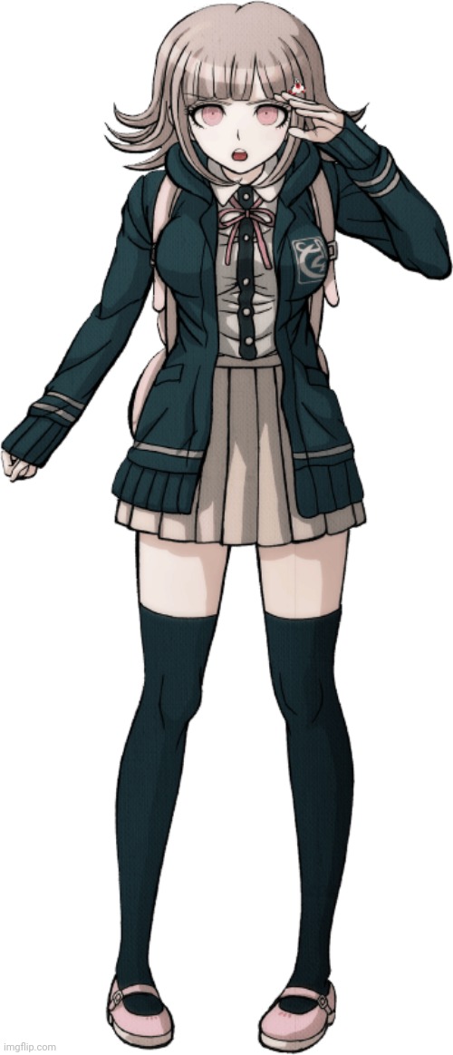 chiaki nanami | image tagged in chiaki nanami | made w/ Imgflip meme maker