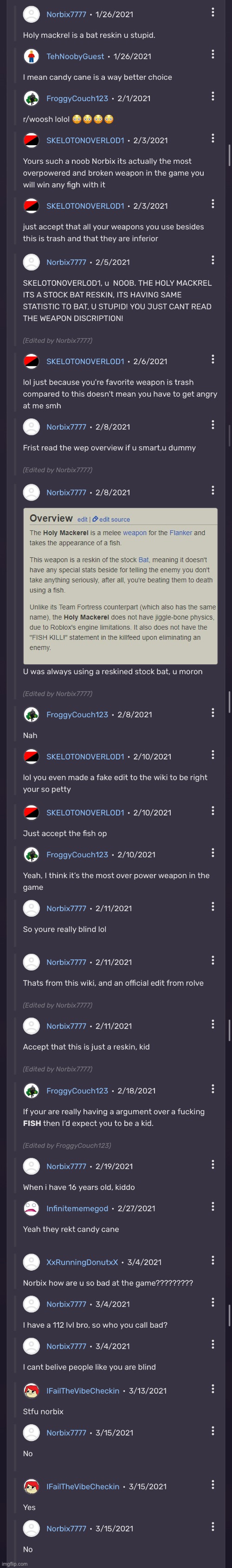 @Norbix7777 Fun fact: Both Typical Colors 2 AND Fandom require you to be over 13 to play due to Roblox and Fandom TOS. | made w/ Imgflip meme maker