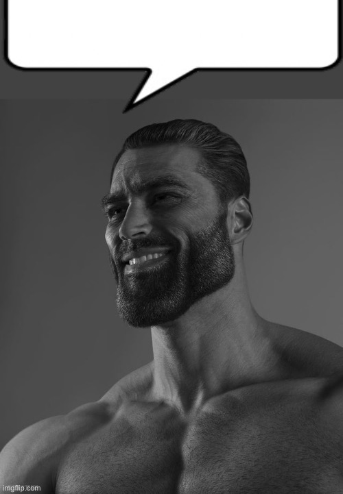 Giga Chad | image tagged in giga chad | made w/ Imgflip meme maker