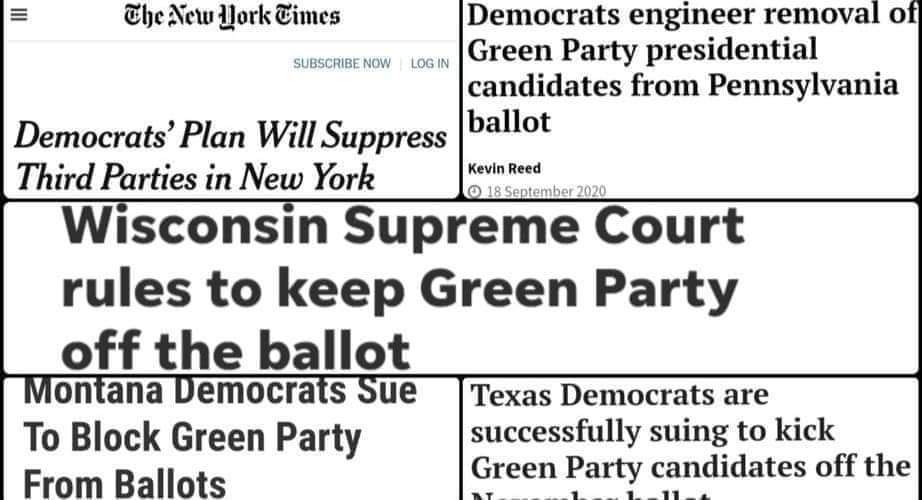 Democrats sue Green Party Blank Meme Template