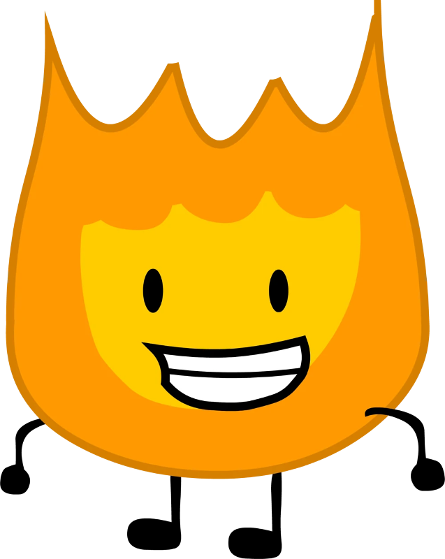 the first character in bfdi Blank Meme Template