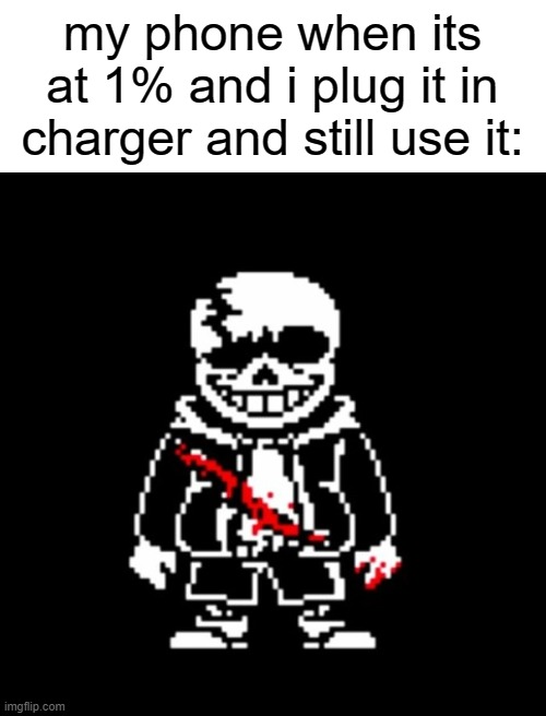 biggest battle of all time | my phone when its at 1% and i plug it in charger and still use it: | image tagged in blank white template | made w/ Imgflip meme maker