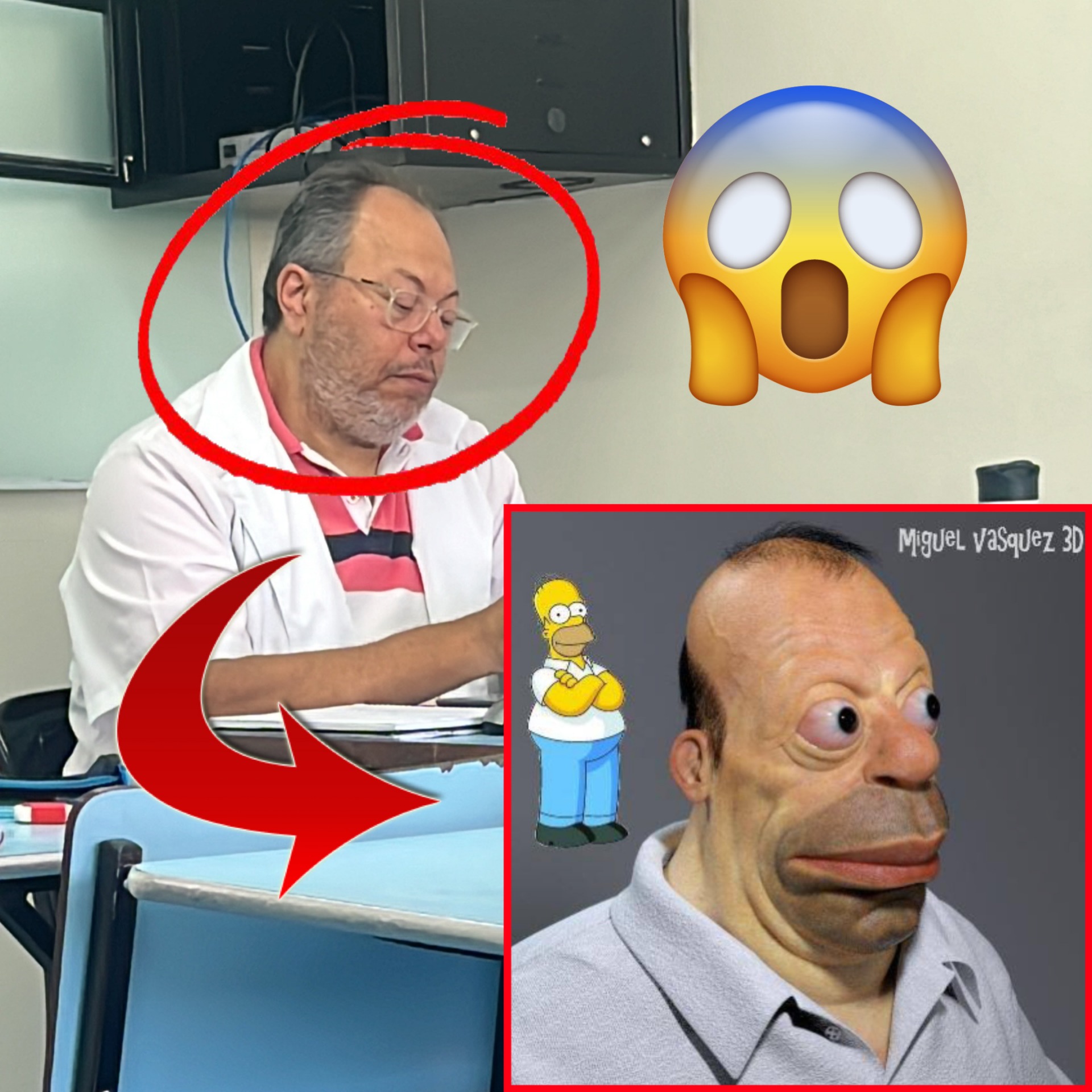 homer in real life Blank Meme Template