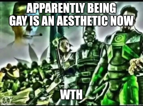 weed life 2 | APPARENTLY BEING GAY IS AN AESTHETIC NOW; WTH | image tagged in weed life 2 | made w/ Imgflip meme maker