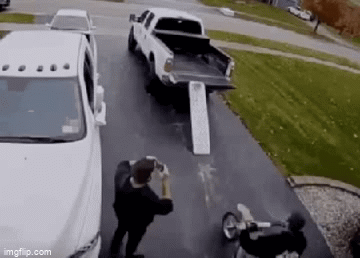 OK, load the bike in the truck - Imgflip