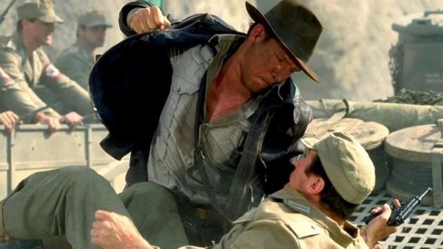 High Quality Indiana Jones punch Blank Meme Template
