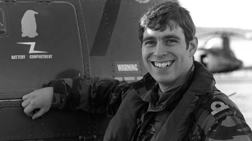 Prince Andrew Falkland Islands Perry JPP Helicopter Pilot Blank Meme Template