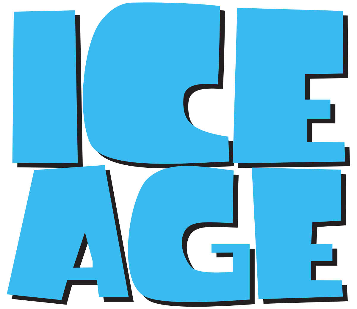 Ice Age Logo Blank Meme Template