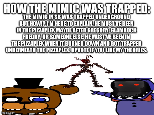 What's The MIMIC In FNAF? EXPLANDED!!! 