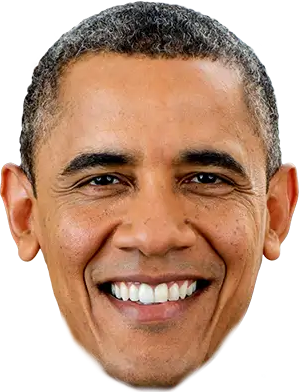 Obama Head Blank Meme Template