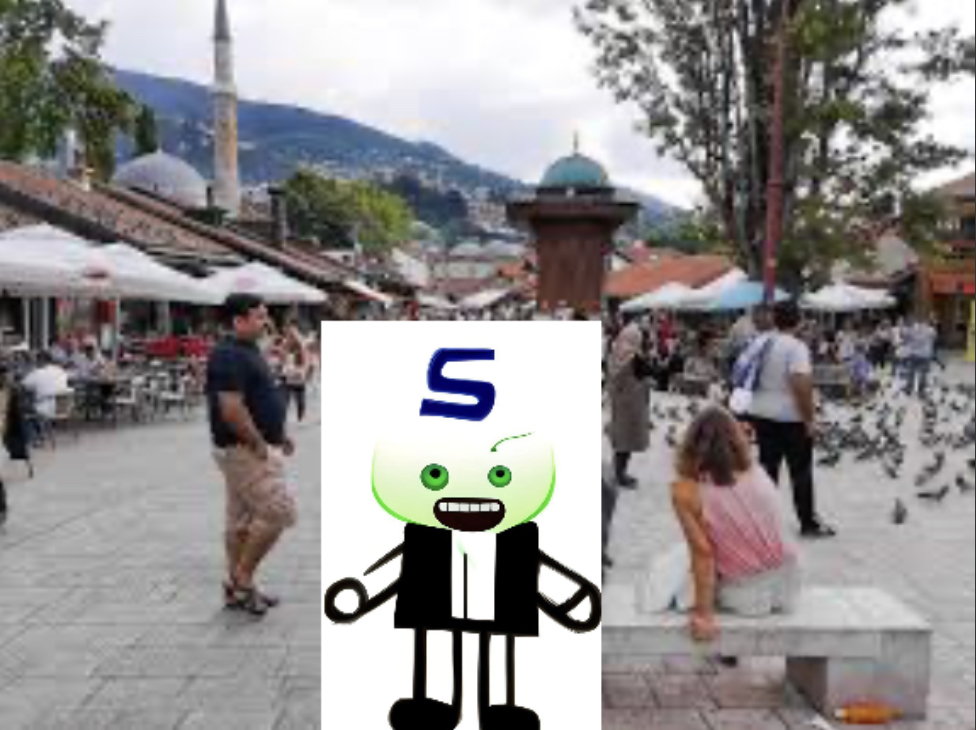 High Quality AI sqrt in Sarajevo Blank Meme Template