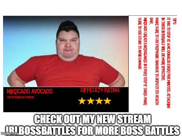 Boss battle of the ages | CHECK OUT MY NEW STREAM IRLBOSSBATTLES FOR MORE BOSS BATTLES | image tagged in in real life,boss,fat | made w/ Imgflip meme maker