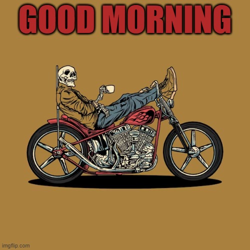 GOOD MORNING | GOOD MORNING | image tagged in chopper | made w/ Imgflip meme maker