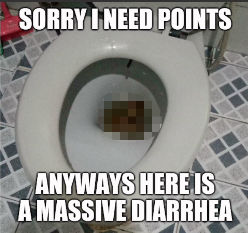 High Quality Massive diarrhea Blank Meme Template