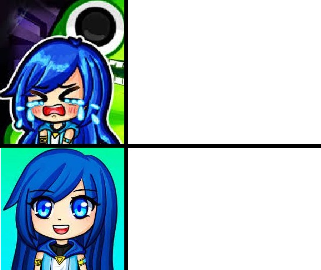 High Quality ItsFunneh no yes Blank Meme Template